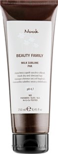 Nook Beauty Family Milk Sublime Mask Маска питательная для сухих поврежденных волос 250 мл