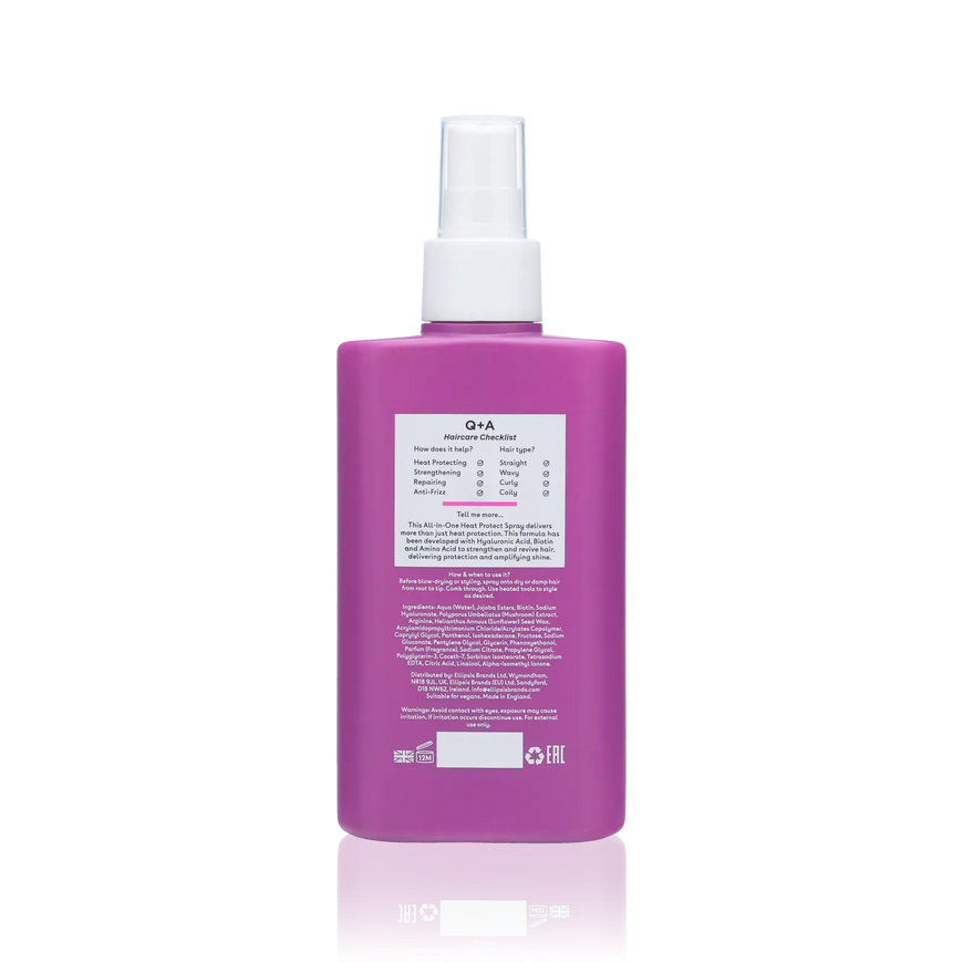 Термозахист для волосся Q+A Heat Protect All-in-One Spray 150ml