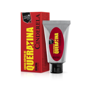 Термозащитный крем для волос Real Natura QUERATINA Cinderela Creme