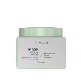 Липидная маска для гладкости, мягкости и питания волос SOLVEE Soie Lipid Mask