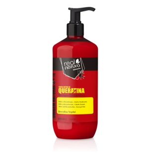 Шампунь для восстановления поврежденных и ломких волос Real Natura QUERATINA Cinderela Shampoo