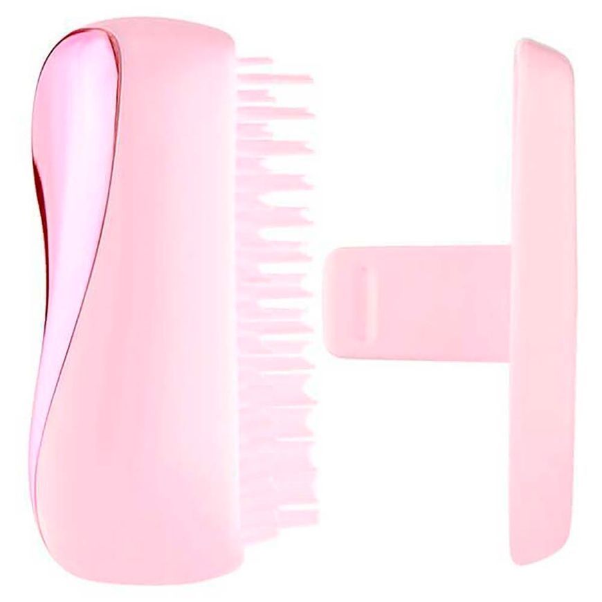 Tangle Teezer. Расческа Compact Styler Baby Doll Pink Chrome