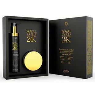 Набір Royal Gold 24K Daily Home Care Maintenance Luminous Hair Kit 2 Products 2 x 250 мл