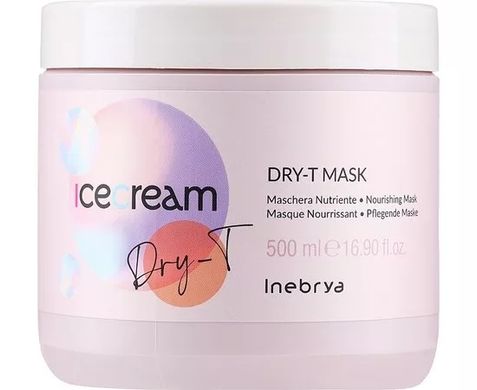 Inebrya Ice Cream Dry-T Mask Маска для сухих, вьющихся и окрашенных волос