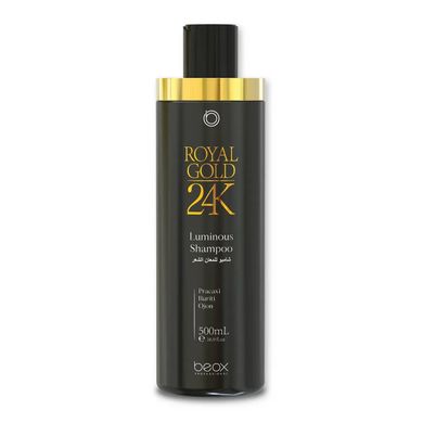 Beox Royal Gold 24K Luminous Shampoo, 500 ml