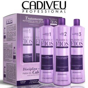 Hair Treatment Plastica Dos Fios 3x250 ml