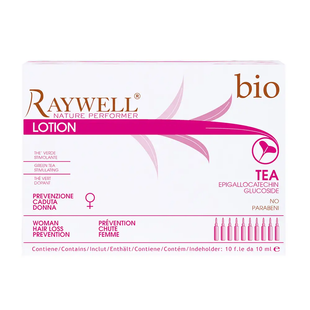 Raywell BIO TEA Ампулы женские против выпадения волос (УЦЕНКА)