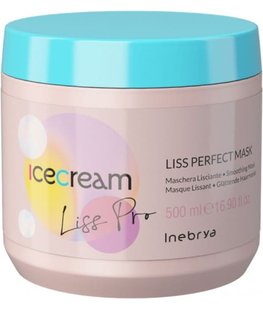 Inebrya Ice Cream Liss Pro Mask Разглаживающая маска для волос