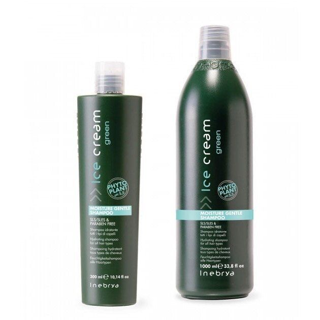 Шампунь зволожуючий для всіх типів волосся Inebrya Moisture Gentle Shampoo 300 мл
