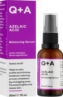 Сироватка для обличчя з азелаїновою кислотою Q+A Azelaic Acid Balancing Serum