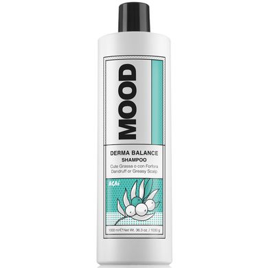 Mood Derma Balance Shampoo шампунь для жирной кожи головы, от перхоти 1000 мл