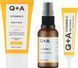 Подарочный набор для сияющей кожи Q+A Glow Heroes Gift Set