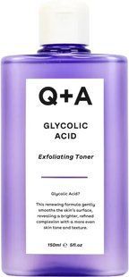 Тонер для обличчя з гліколевою кислотою Q+A Glycolic Acid Exfoliating Toner