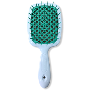 Janeke SUPERBRUSH WHITE/MINT. Расческа арт. 94SP226COM