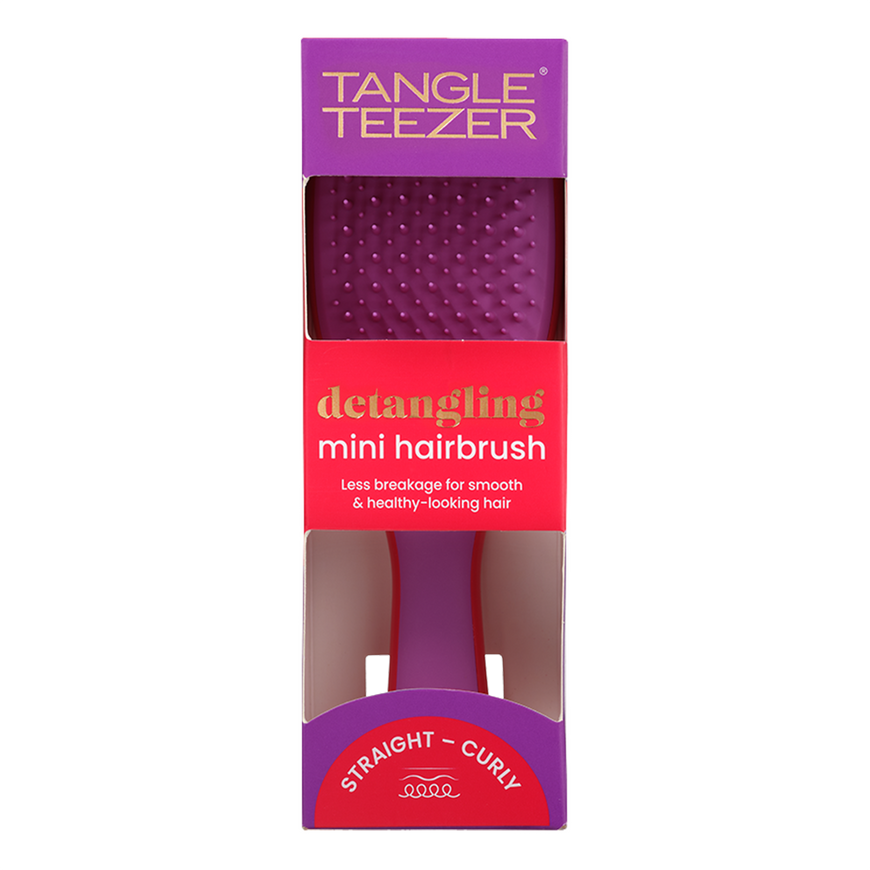 Tangle Teezer. Гребінець The Wet Detangler Mini Morello Cherry & Violet