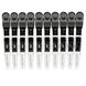 Hair Expert Clip Зажими-крокодили, х10, Білі