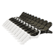 Hair Expert Clip Зажими-крокодили, х10, Білі