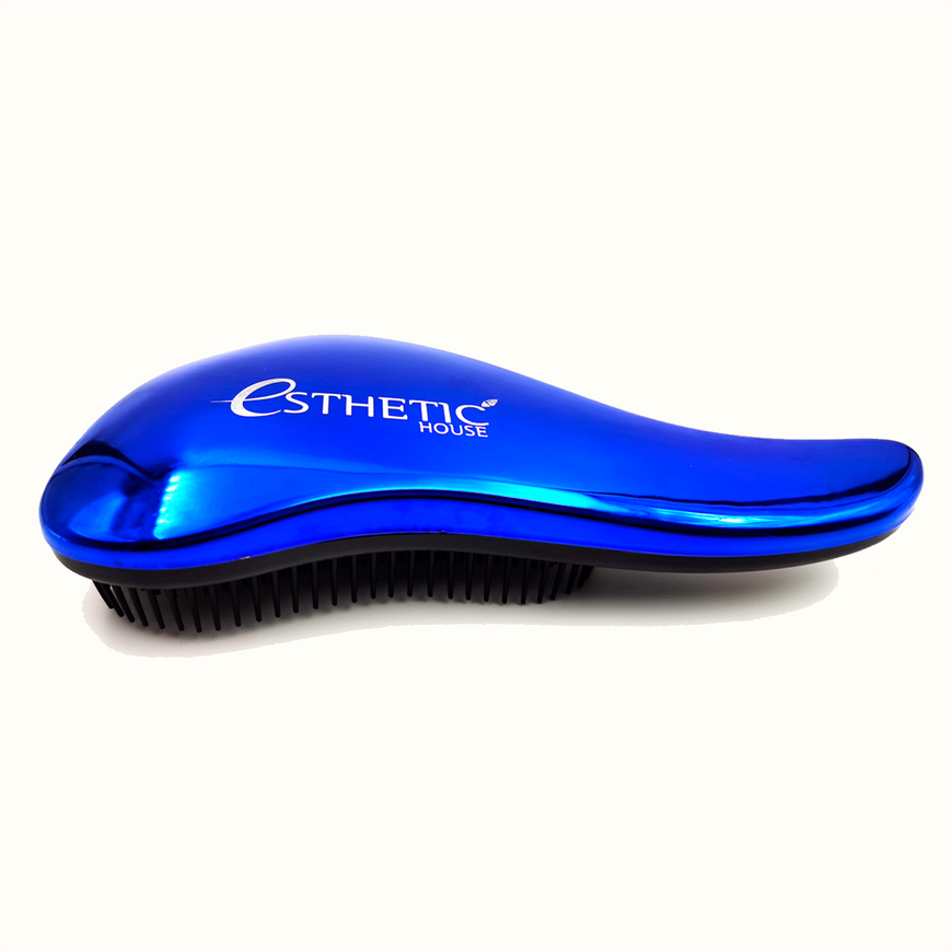 Esthetic House Hair Brush For Easy Comb Blue Расческа для легкого распутывания и разглаживания 18*7 см, синяя