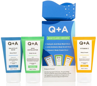 Подарочный набор для тела Q+A Body Care Heroes Gift Set