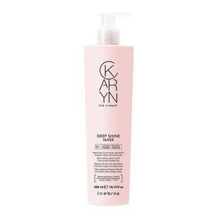 Маска для глубокого восстановления и блеска поврежденных волос Inebrya Karyn Deep Shine Mask, 300 мл
