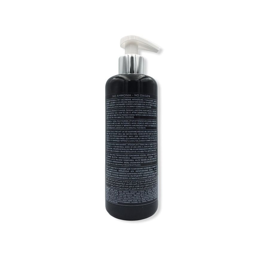 Emmebi Italia Illumia Color Mask Black, Маска сяюча тонуюча 300 мл