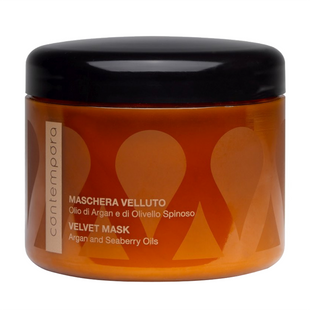 Contempora Argan and Seaberry Oils Mask Маска розгладжуюча Сяючий оксамит з маслом аргана і обліпихи 500 мл