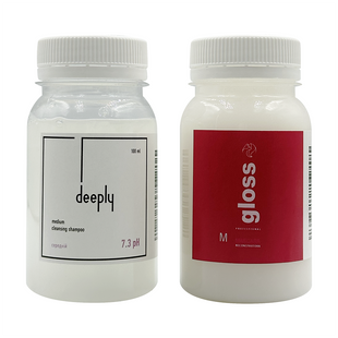 Кератин Fox Gloss (old) + Deeply Medium Cleansing Shampoo 7.3 pH 100+100 мл