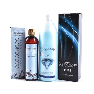 Cocochoco Pure 1000 мл + Техшампунь Cocochoco 400 мл, 1000 мл