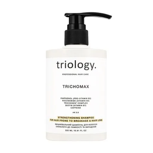 Укрепляющий шампунь для волос склонных к ломкости и выпадению Triology Trichomax Strengthening Shampoo