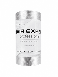 Фольга тиснена Hair Expert Premium Foil 12 см, 50 м, 13 мк