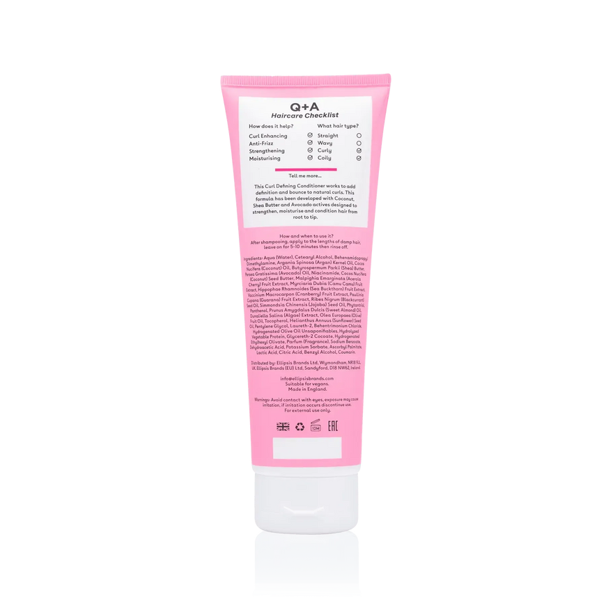 Кондиціонер для кучерявого волосся Q+A Curl Defining Conditioner 250ml