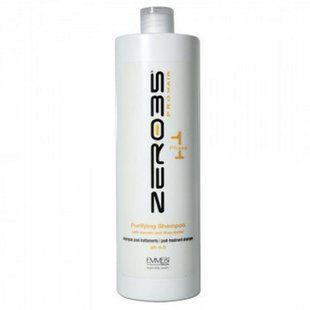 Emmebi Italia Zer035 Pro Hair Purifying Shmapoo Шампунь очищающий для окрашенных волос с маслом ши и кератином 1000 мл
