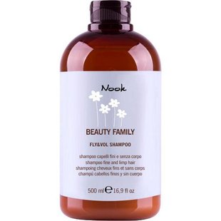 Nook Beauty Family Fly & Vol Fine & Limp Hair Shampoo Шампунь для тонких и слабых волос 500 мл