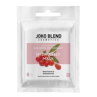 Гидрогелевая маска с антиоксидантом из ягод годжи JOKO BLEND Hydrojelly Mask Brightening&Regenerating Goji Berry Antioxidant